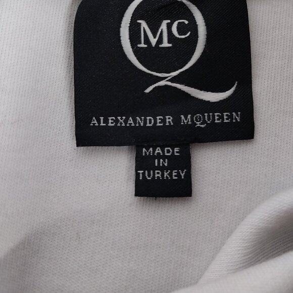 Mqueen Alexander Abstract Animal Print Mid Length Skirt Size Small - Picture 3 of 4